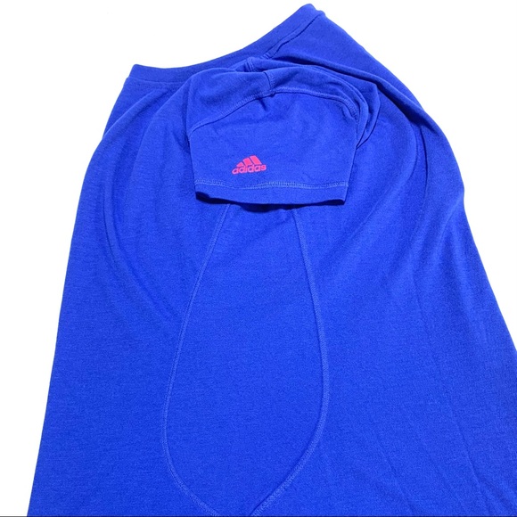 Adidas Climate Blue Workout Shirt (size medium) - Picture 4 of 8